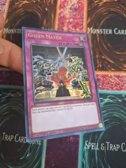 Yugioh Gozen Match MAMA-EN098 Ultra Rare 1st Edition Near Mint - Image 2