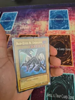 Yugioh Red-Eyes B. Dragon SDJ-001 Ultra Rare Unlimited Moderately Played - Image 3