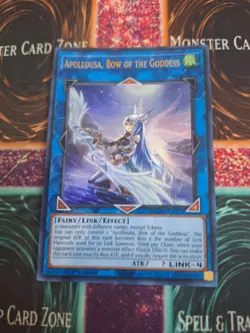 Yugioh Apollousa, Bow of the Goddess MAMA-EN075 Ultra Rare 1st Edition Near Mint - Image 1