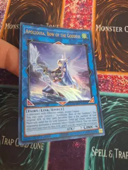 Yugioh Apollousa, Bow of the Goddess MAMA-EN075 Ultra Rare 1st Edition Near Mint - Image 2