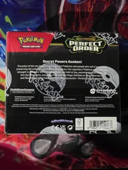 Pokemon TCG Mega Evolution Perfect Order Booster Box Sealed - Image 3