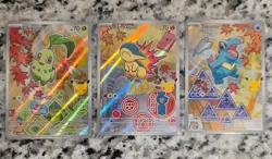 Pokemon First Partner Collection Series 2 Generation 2 Starters Set NM - Image 1