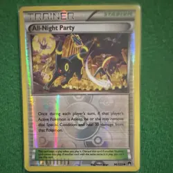 The Pokemon Company All-Night Party 96/122 Breakpoint Reverse Holo Uncommon 2016 - Image 1
