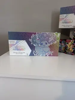 Pokemon TCG Prismatic Evolutions Super-Premium Collection Box Eevee Special Ed - Image 1