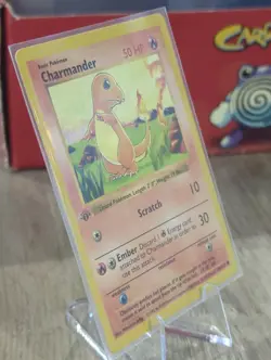Vintage Pokemon Charmander 46/102 1st Edition Base Set (Shadowless) Common - Image 2