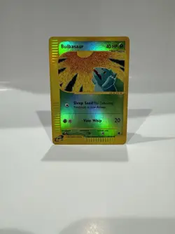 Pokemon TCG Bulbasaur 95/165 Expedition Reverse Holo Vintage Moderately Played - Image 1