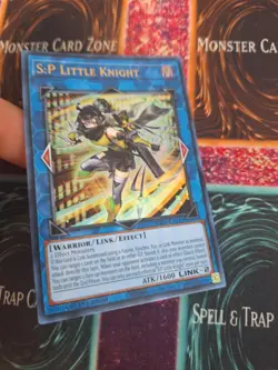 Yugioh S:P Little Knight RA03-EN049 Ultra Rare 1st Edition Near Mint - Image 2