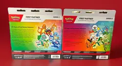 Pokemon TCG First Partner Illustration Collection Series 1 and 2 Sealed Set - Image 2