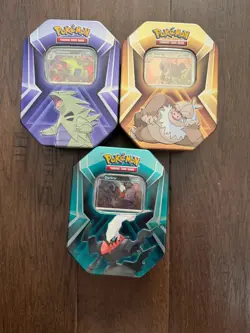 Pokemon Empty Tins Lot of 3 - Image 1