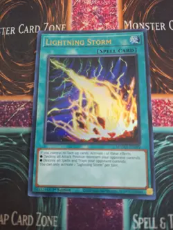 Yugioh Lightning Storm MAMA-EN089 Ultra Rare 1st Edition Near Mint - Image 1