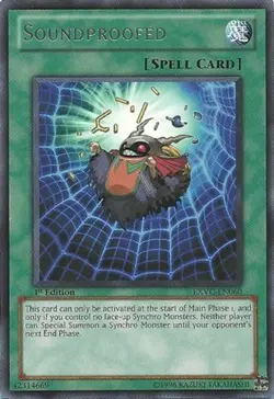 1x (P) Soundproofed - EXVC-EN060 - Rare - 1st Edition YuGiOh - Image 1