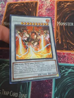 Yugioh Trident Dragion MP24-EN147 Prismatic Secret Rare 1st Edition Near Mint - Image 2