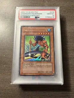 Yu-Gi-Oh The Legendary Fisherman PSV-076 Ultra Rare PSA 10 POP 8! - Image 3