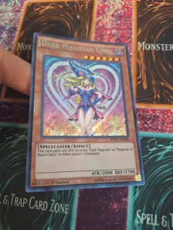 Yugioh Dark Magician Girl MVP1-ENS56 Secret Rare 1st Edition Near Mint - Image 2