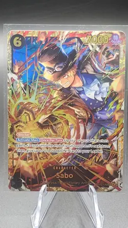 Sabo (120) OP13-120 English SEC Carrying On His Will One Piece Card Game - Image 1