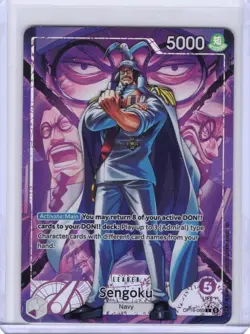 One Piece Sengoku OP16-060 Leader Alt Art The Time Of Battle - Image 1