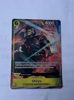 Shiryu OP16-108 Foil Alt Art EN Bandai One Piece TCG - Image 1