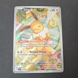 Eevee SVP 173 Prismatic Evolutions Black Star Holo Promo Pokemon TCG - NM - Image 1