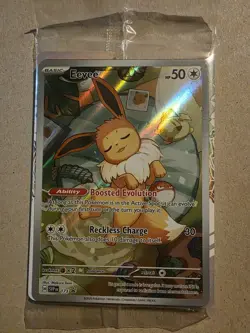 Pokemon TCG Eevee 173 Holo Promo Prismatic Evolutions Sealed - Image 1