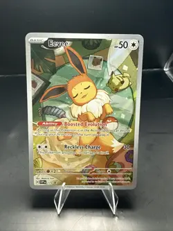 Pokemon TCG Eevee 173 Holo Promo Prismatic Evolutions ETB A - Image 2