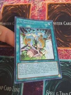 Yugioh EN Shuffle BLCR-EN008 Secret Rare 1st Edition Near Mint - Image 2