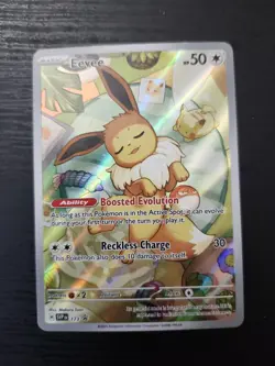 Pokemon TCG Eevee 173 Holo Promo Prismatic Evolutions - Image 1
