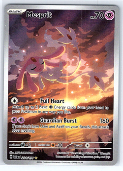 Mesprit 204/191 Surging Sparks NM or LP Pokemon Card - Image 1