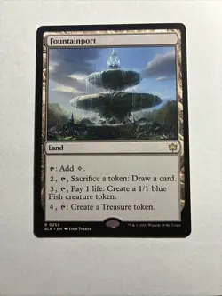 Fountainport - Bloomburrow MTG Plus Bonus Card!!! - Image 1