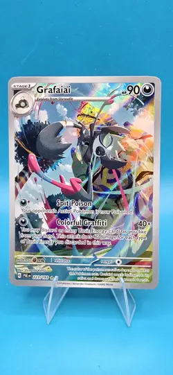 Grafaiai Paldea Evolved Illustration Rare Pokemon TCG Card 223/193 B8 - Image 1