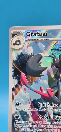 Grafaiai Paldea Evolved Illustration Rare Pokemon TCG Card 223/193 B8 - Image 2