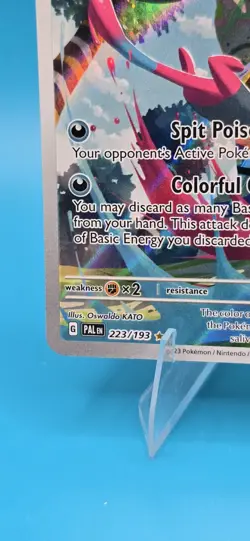 Grafaiai Paldea Evolved Illustration Rare Pokemon TCG Card 223/193 B8 - Image 5