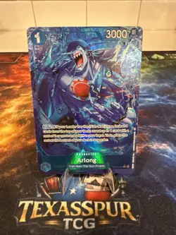 Arlong (Alt Art) OP14-042 R The Azure Sea's Seven - ONE PIECE Card Game English - Image 1