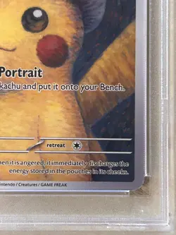 Pokemon x Van Gogh Museum: Pikachu with Grey Felt Hat Promo Card Psa10 - Image 5