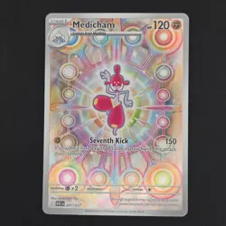 Pokemon TCG Card Medicham 241/217 Ascended Heroes Illustration Rare - NM - Image 1