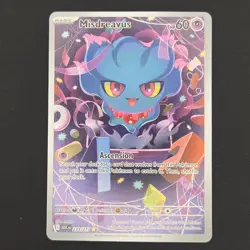 Pokemon TCG Card Misdreavus 233/217 Ascended Heroes Illustration Rare - NM- - Image 1