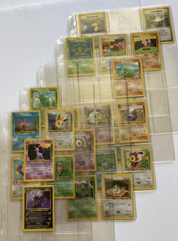 VTG 2001 Gamefreak Lot 24 out of 75 Neo Discovery Pokemon Cards - Image 1