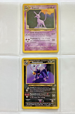 VTG 2001 Gamefreak Lot 24 out of 75 Neo Discovery Pokemon Cards - Image 2