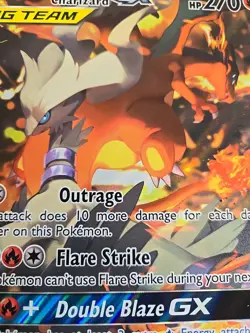 Reshiram & Charizard GX Tag Team Jumbo Card Holo 2019 - Image 3