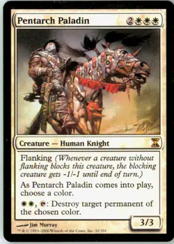 Pentarch Paladin 32 Rare Time Spiral Lightly Played - Image 2