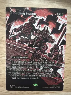 MTG, Doubling Season (Borderless) 11 NM Teenage Mutant Ninja Turtles Regular - Image 1