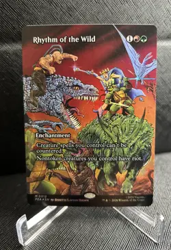 MTG Rhythm of the Wild (Borderless) 102 Teenage Mutant Ninja Turtles Regular NM - Image 1