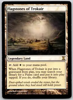 Flagstones of Trokair 272 Rare Time Spiral Magic: The Gathering Lightly Played - Image 1