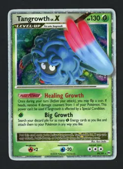 Tangrowth Lv.X 99/99 Arceus Holofoil Ultra Rare Pokemon TCG - Image 1