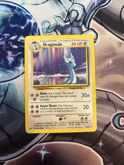 (HPL) Pokemon Dragonair 22/130 Rare Base Set VLP - Image 1
