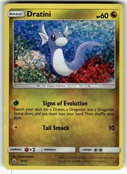 Dratini 009/012 Holo Promo McDonald's Promos 2018 Pokemon Lightly Played - Image 1