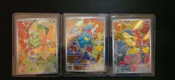 Pokemon TCG: Set of 3 First Partner Illustration Collection Series 2 In Hand! - Image 1
