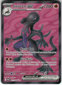 Salazzle ex 101/088 Ultra Rare Perfect Order Pokemon Near Mint - Image 1