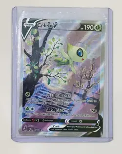 Pokemon Fusion Strike Celebi V Alternate Full Art 245/264 - Image 1