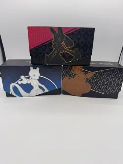 Lot 3 Pokemon TCG ETB Empty All Different Sets Elite Trainer Box No Duplicates - Image 1
