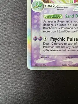 Pokemon Flygon ex 92/101 Holo EX Rare Dragon Frontiers MP - Image 3